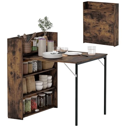 HOMCOM Esstisch Klappbar Küchentisch für 3...