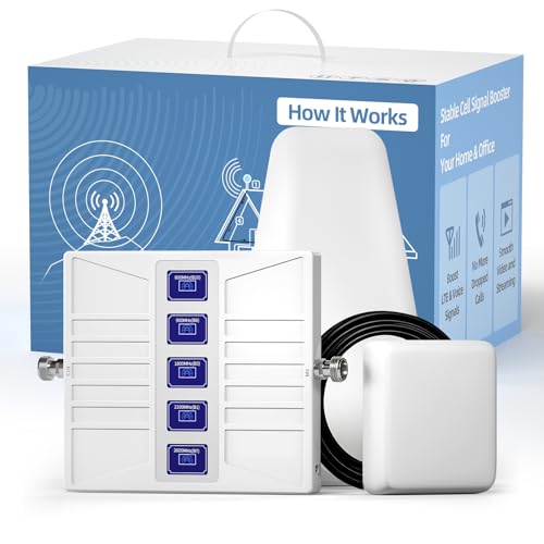 Mobilfunk Verstärker für Zuhause, 5G 4G LTE...