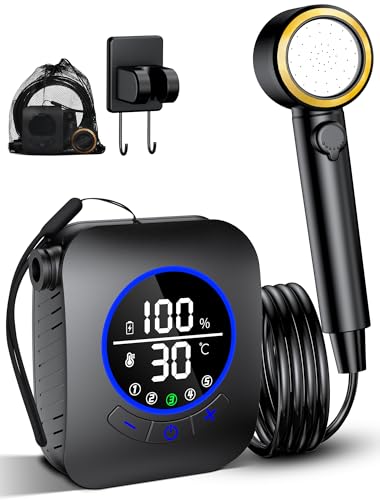 Rsaoty Tragbare Campingdusche, Camping Dusche...