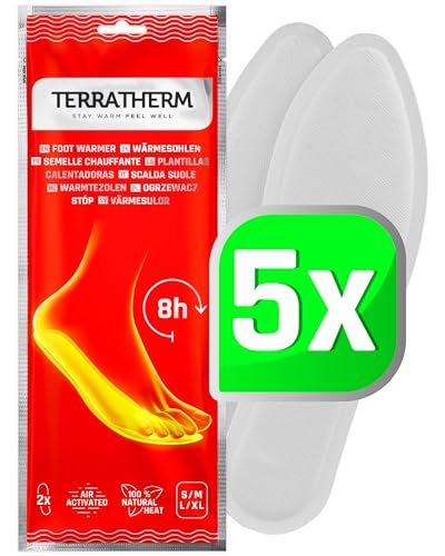 TerraTherm Wärmesohlen luftaktiviert – 8h...