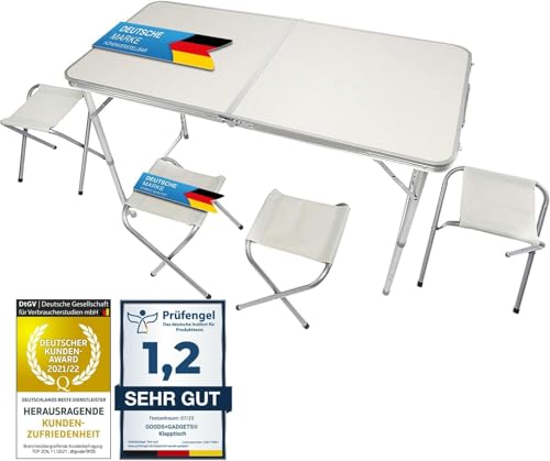 GOODS+GADGETS Klappbarer Multifunktionstisch...