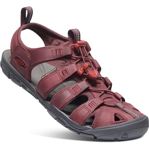 KEEN Damen Clearwater Cnx Leather Sandalen,...