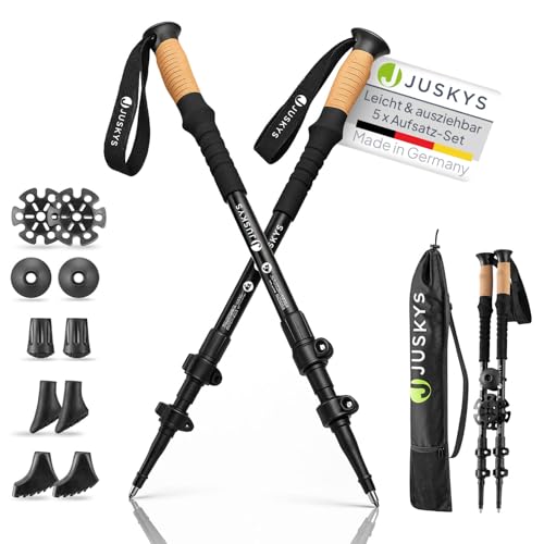 Juskys Nordic Walking Stöcke - 2 Alu...
