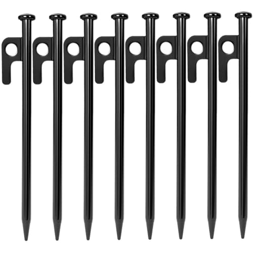 BOOSHMall 8X Zeltheringe, Sturmsicher Zelt...