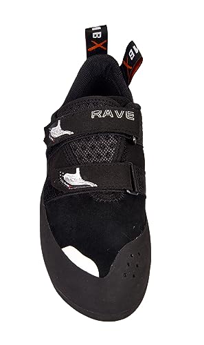 Climb X Rave Strap Kletterschuh 2019, Schwarz...