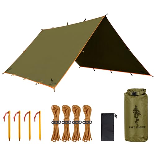 FREE SOLDIER Tarp Wasserdicht 4 * 4m...