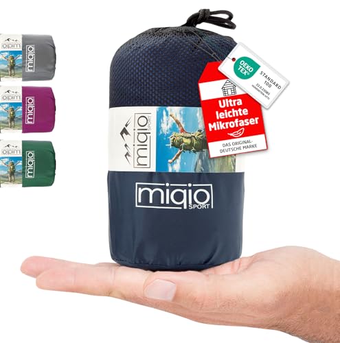 MIQIO® 2in1 Hüttenschlafsack Ultra leicht...