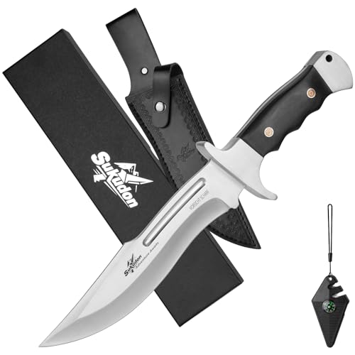 sukudon Outdoor Messer, Jagdmesser,Großes...