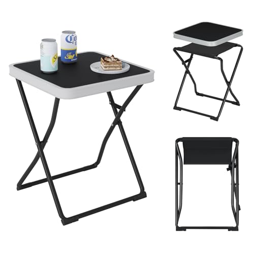 eSituro Campingtisch Campinghocker 2 in 1,...