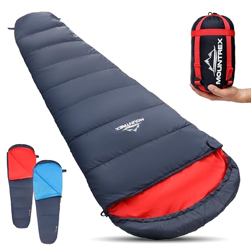MOUNTREX Schlafsack Sommer 10°C / 20°C -...