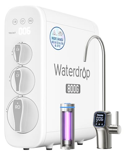 Waterdrop Umkehrosmoseanlage, 800 GPD,...