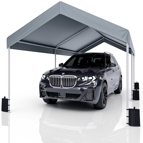 Carport 3x6 m Zeltgarage Carport mit Dach,...
