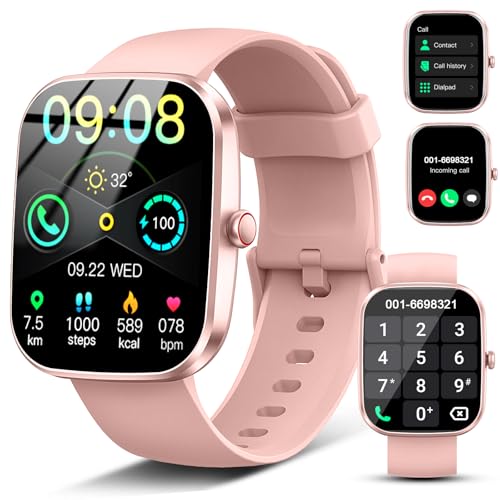 Smartwatch Damen Herren, 1.91'' Zoll HD Smart...