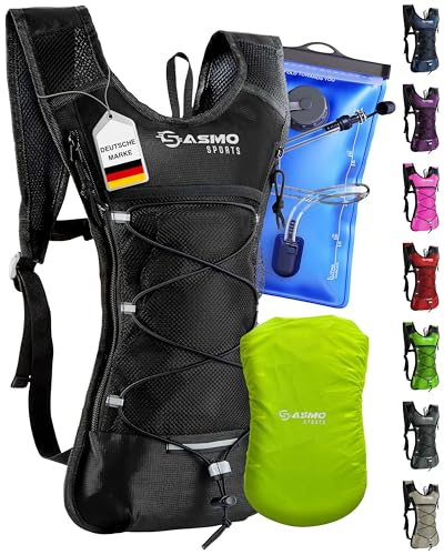 SASMO® Trinkrucksack (Schwarz) mit...