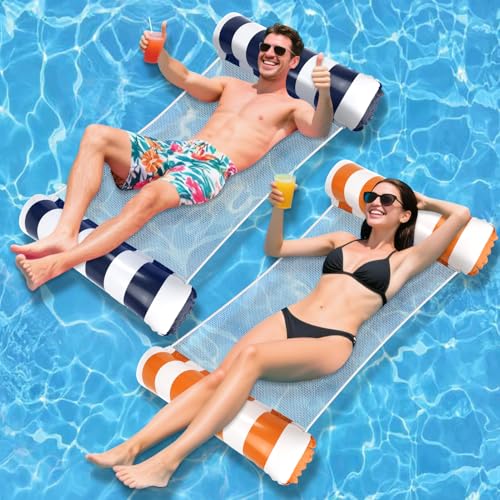 Kasanni WasserhäNgematte mit Netz 2 StüCk...