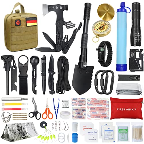 Außen Notfall Survival Kit mit Erste Hilfe...