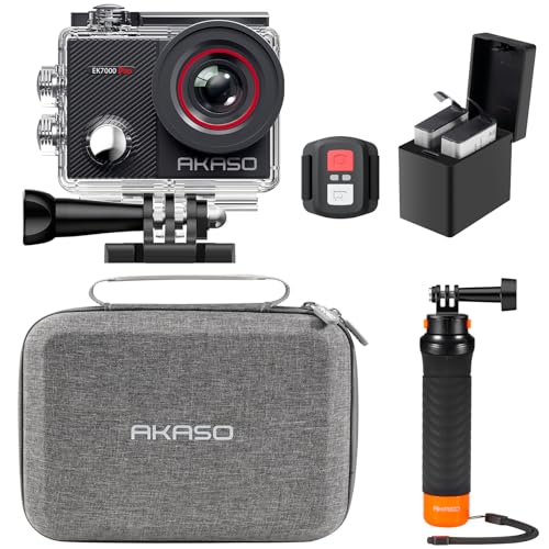 AKASO Action Cam 4K30FPS 20MP mit...
