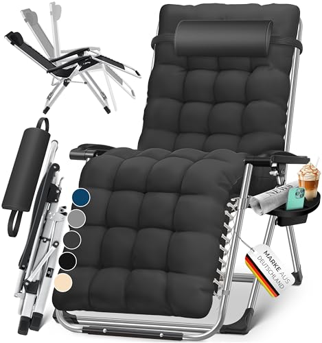 KESSER® Sonnenliege Liegestuhl Klappbar &...