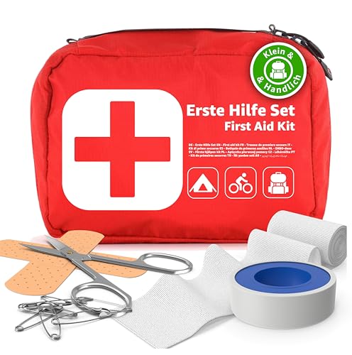 Mini Erste Hilfe Set Verbandskasten - klein &...