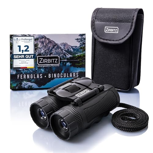 ZIRBITZ® HD Fernglas 8x25 kompakt & leicht -...
