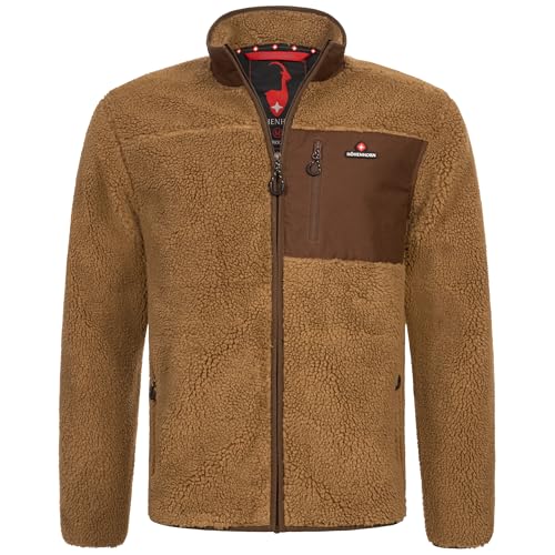 Höhenhorn Birkkar Herren Fleece Jacke Braun...