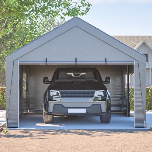Yihomfy Autozelt Garage 6x4x3 m mit Rolltor,...