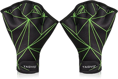 TAGVO Schwimmhandschuhe Wasserhandschuhe...