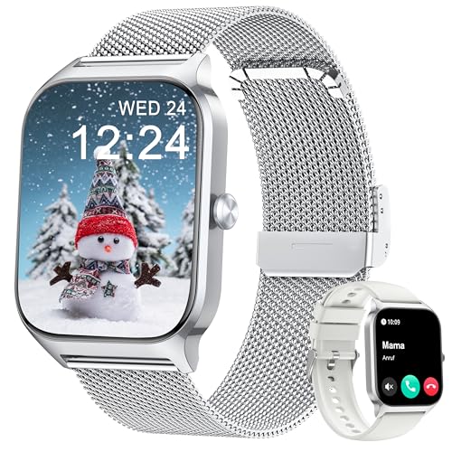 KALINCO Smartwatch Herren Damen, Blutdruckuhr...