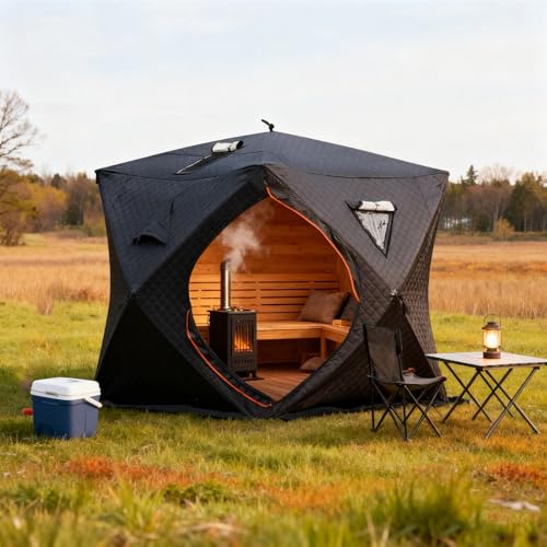 Saunazelt Für 3-4 Personen Im Freien, 70,8 X...
