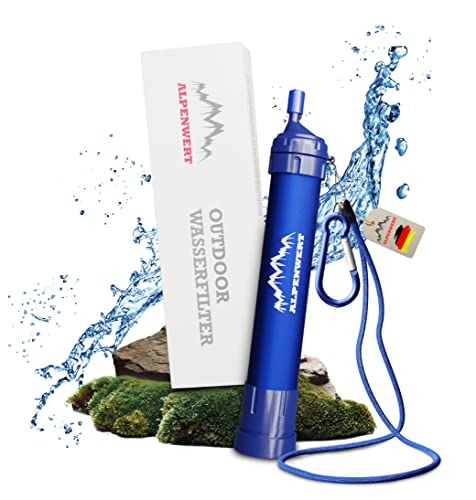 ALPENWERT Wasserfilter Outdoor -...