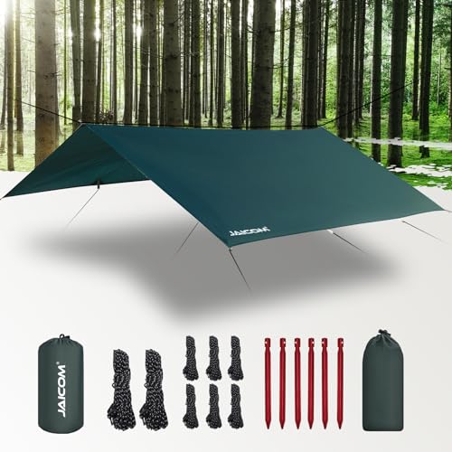 JAICOM Tarp Wasserdicht - 3x3M Camping...