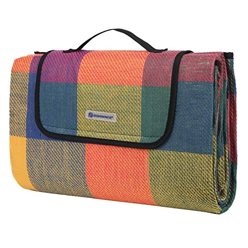 SONGMICS Picknickdecke, 195 x 150 cm, groß,...