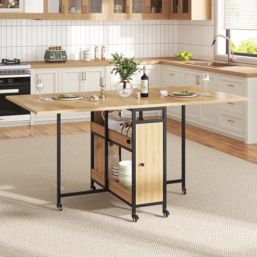 HSH Klappbarer Esstisch Klapptisch Küche Mit...