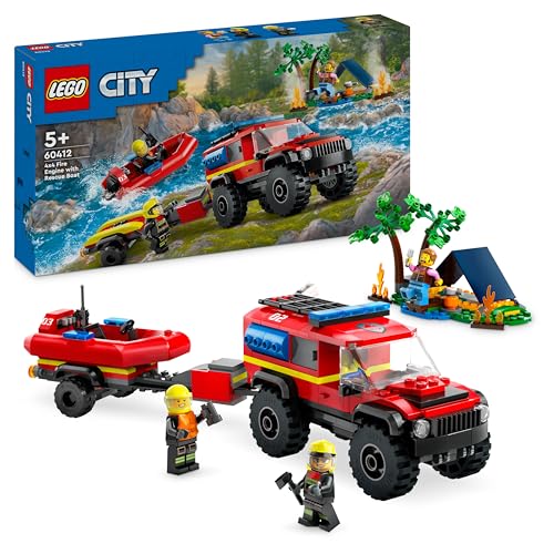 LEGO 60412 City Feuerwehrgeländewagen mit...