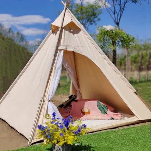 Outdoor 2M Canvas Camping Pyramide Tipi Zelt...