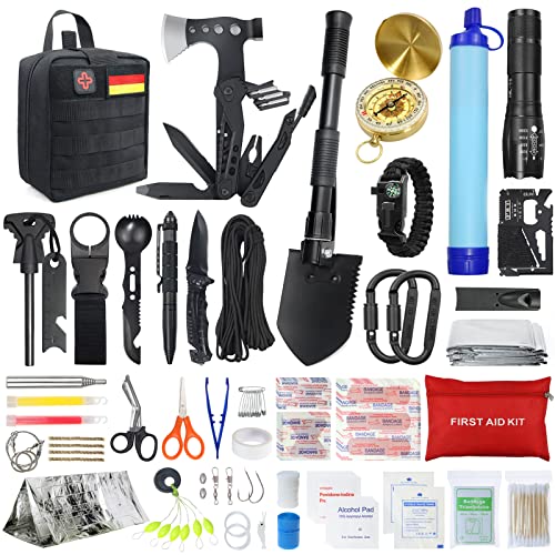 Außen Notfall Survival Kit mit Erste Hilfe...