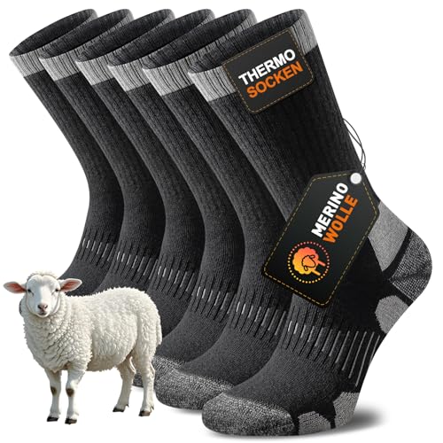 Niorasen Merino Wandersocken Herren Damen,...