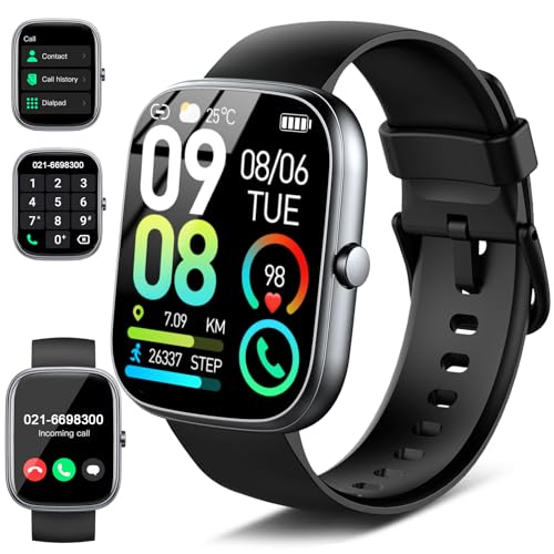 Smartwatch Herren Damen mit Bluetooth Anrufe,...