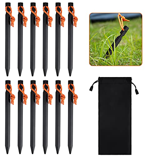 Newofview Camping Heringe,12 Stück...