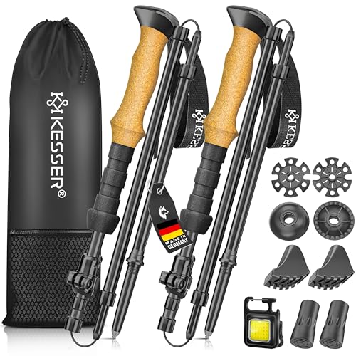 KESSER® Wanderstöcke faltbar Walking...