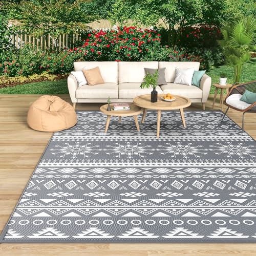 MOKANI Outdoor Teppich Wetterfest 120x180cm,...